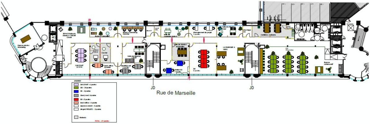 Bureau Lyon 1057m² Location bureau Lyon Rhône OLBUR2420609 18